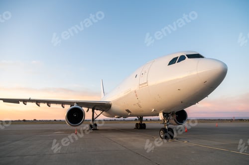 Preview: Airplane at the International Airport