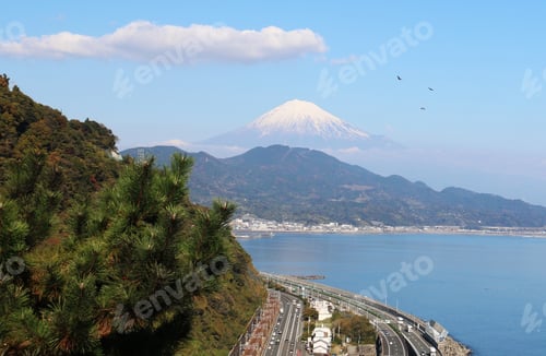 Preview: Mount Fuji view from Satta Toge Pass, Shizuoka.