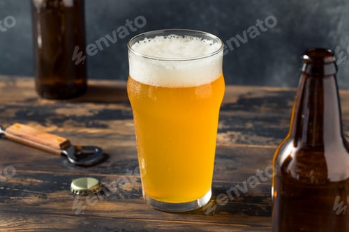 Preview: Cold Refreshing Boozy Farmhouse Ale Beer