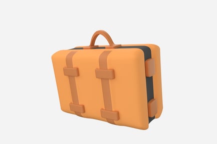 Preview: Durable Wheeled Travel Suitcase