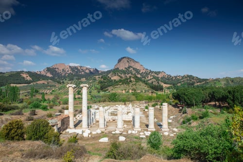 Preview: The Temple of Artemis. Sardes Ancient city. Manisa, Turkey. UNESCO World Heritage Tentative List.