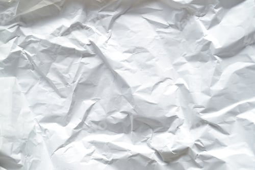 Preview: White Paper Texture background. Crumpled white paper.