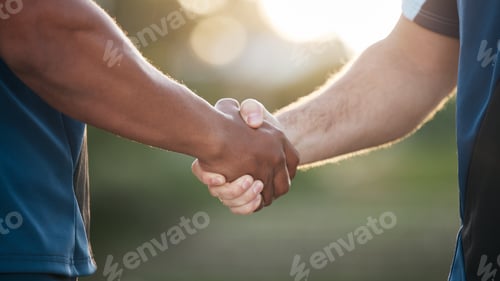 Preview: Handshake, partnership and trust, support and teamwork with congratulations or thank you. Introduct