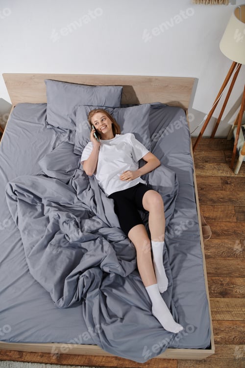 Preview: A Serene Morning Chat In Bed