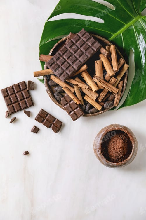 Preview: Dark chocolate with cocoa