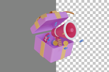 Preview: Gift Announcement 3D Icon