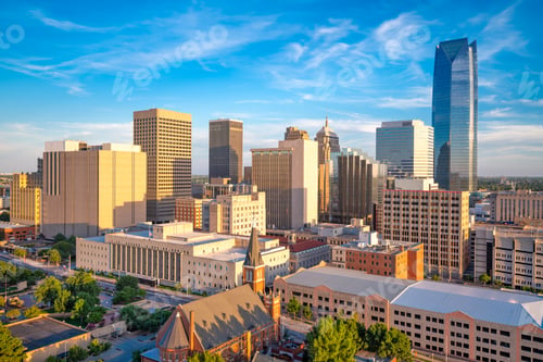 Preview: Oklahoma City, Oklahoma, USA Downtown Cityscape