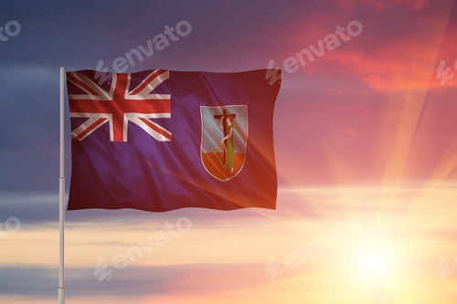 Preview: flag of Montserrat