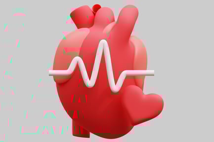 Preview: Heart with ECG Reading