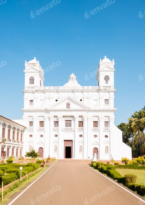 Preview: The Convent of St Cajetan and Church of Divine Providence, 'Old Goa', Goa, India