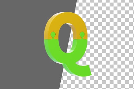 Preview: Puzzle Q 3D Icon