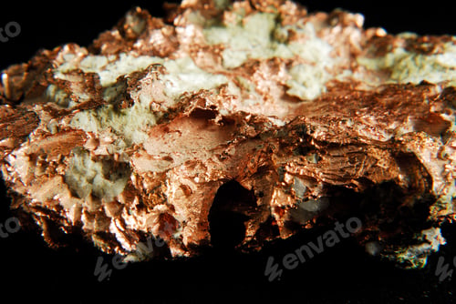 Preview: Pure Copper with Embedded Quartz