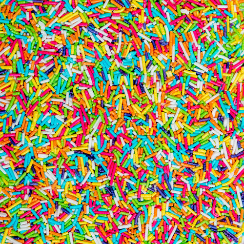 Preview: Brightly Colored Sprinkles Background for Birthday Celebrations