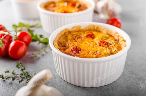 Preview: Mini quiche with sausage