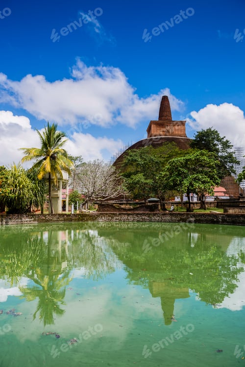Preview: Abhayagiri Dagoba at the Abhayagiri Monastery (Abhayagiri Vihara), Ancient City of Anuradhapura, Sri