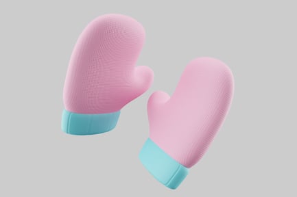 Preview: Pair of mittens