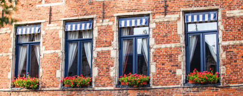 Preview: Windows in Belgium house.