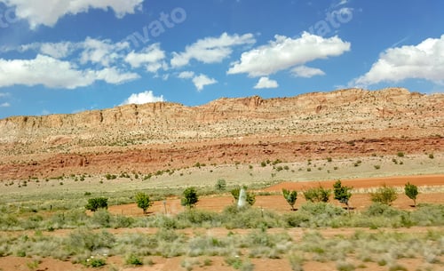 Preview: Landscape of a colorful desert.