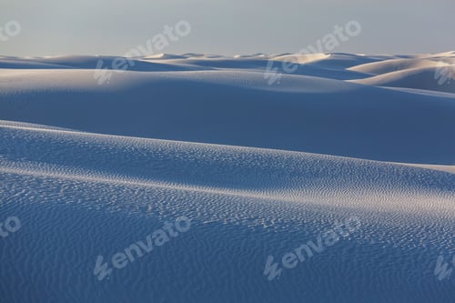 Preview: White sand dunes
