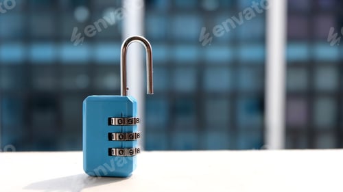Preview: padlock, password, security concept