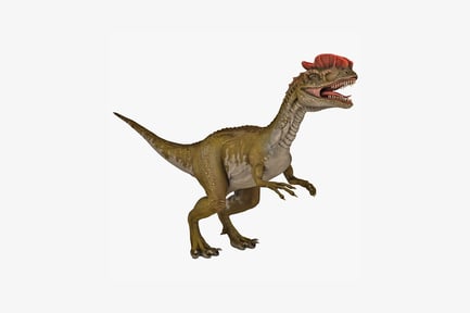 Preview: Lateral view of tyrannosaurus rex with open mouth