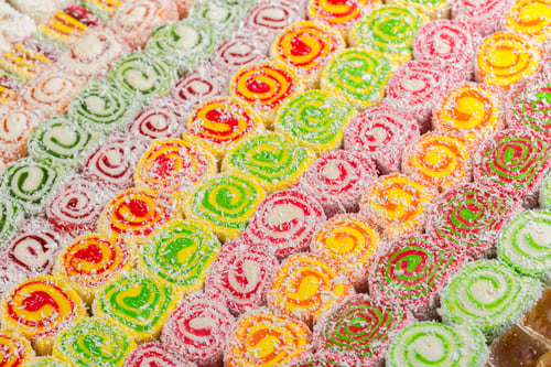 Preview: Assorted traditional turkish delight