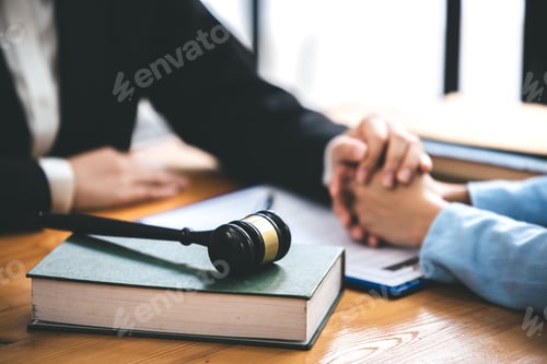 Preview: Attorney who provides consolation solutions to his clients. provide legal advice and a serious trust