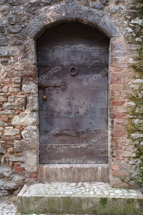 Preview: Historic buildings of Spoleto, Umbria, Italy
