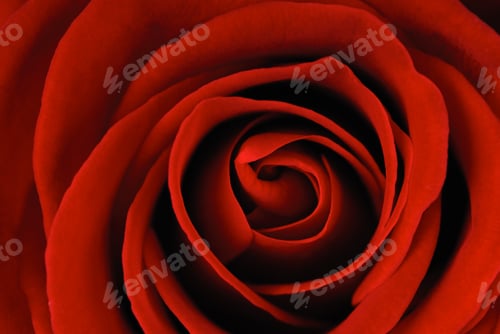 Preview: Single red rose