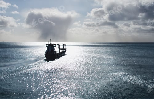Preview: Ship heading out to sea