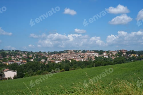 Preview: View of Acquasparta, Umbria, Italy