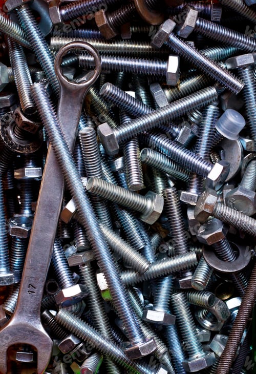 Preview: Screws background texture