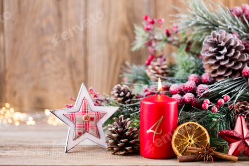 Preview: Christmas greeting card.