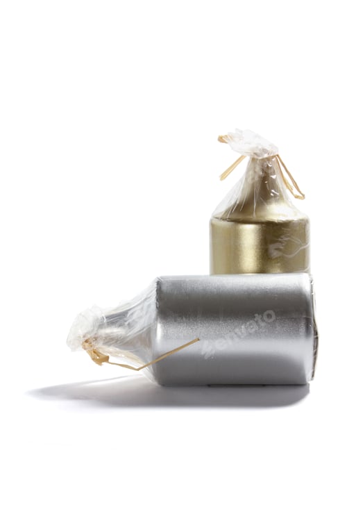 Preview: Silver and Gold Candles