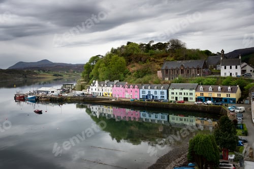 Preview: Houses of Portree, Skye