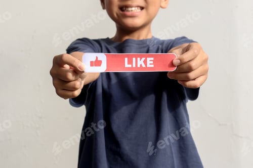 Preview: Social Media Like Button or Icon
