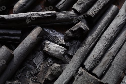 Preview: Background of the group of charcoals