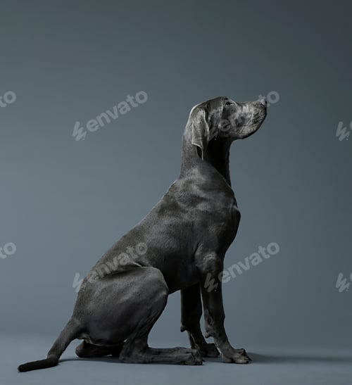 Preview: Portrait of big dog in profile