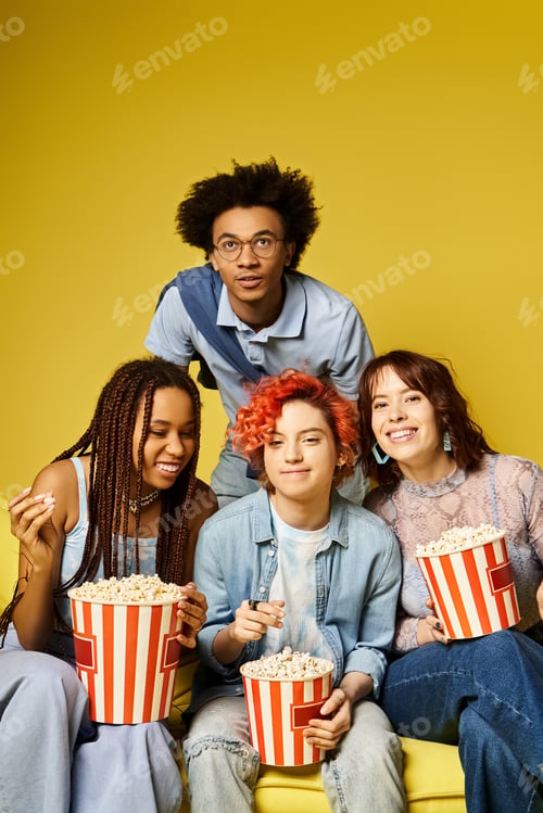 Preview: Friends unwind with popcorn