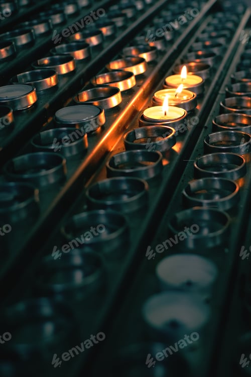 Preview: Burning candles