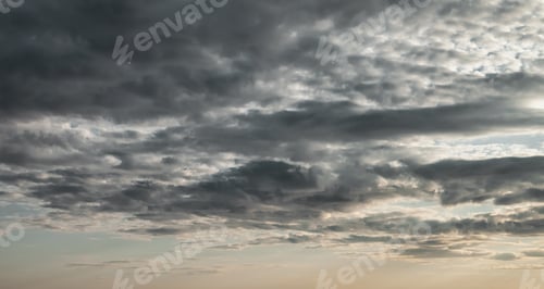 Preview: Beautiful blue sky and clouds natural background