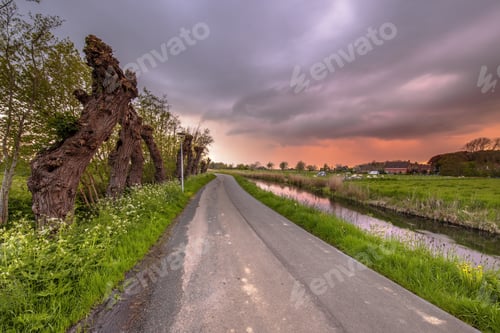 Preview: Polder Countryside Landscape in Groningen