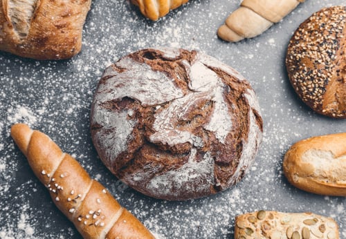 Preview: Variety of delicious fresh and healthy bread