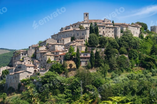 Preview: View of Labro, historic village in Rieti province