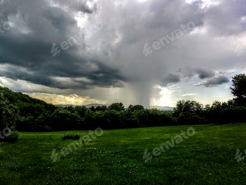 Preview: Stormy weather - Summer rain storm over the mountains of Virginia