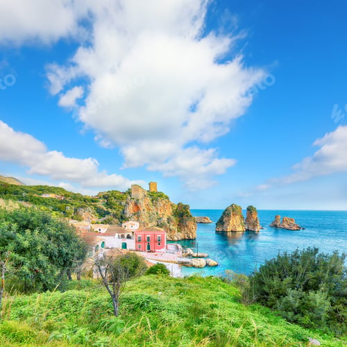 Preview: Spectacular scene of Tonnara di Scopello.