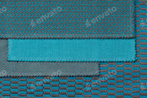 Preview: The background consists of several types of colored tiles with different patterns on blue tone