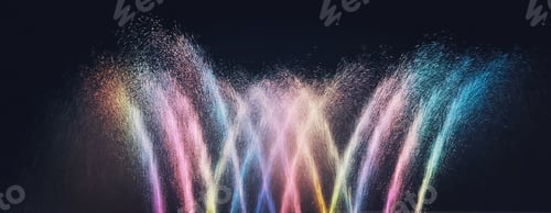 Preview: Colorful fountain
