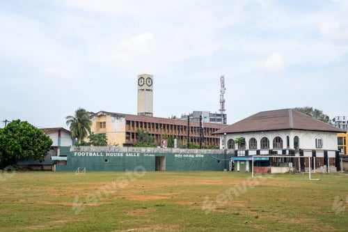 Preview: Sports field in town of Galle Fort in Southern Sri Lanka