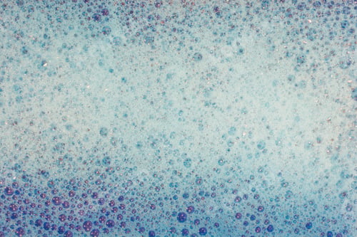 Preview: Shampoo Bubbles- Dish Soap. Drops- Liquid Foam. Fluid Aqua- Abstract Pattern Nature. Background